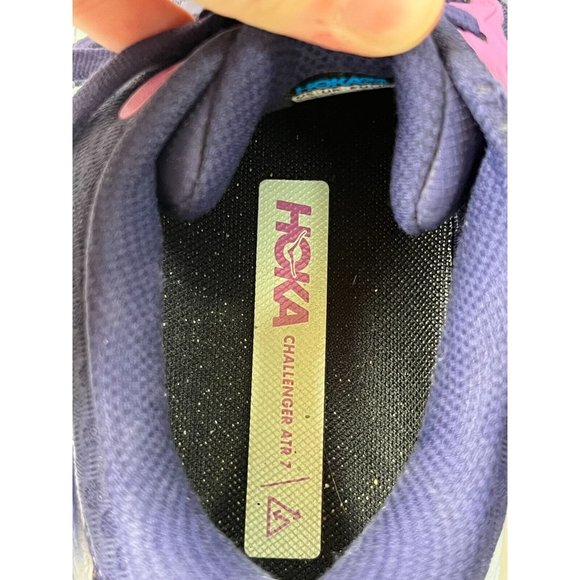 Hoka Challenger 7 WOMEN'S TRAIL RUNNING size 9.5 Meteor / Night Sky - Picture 6 of 13